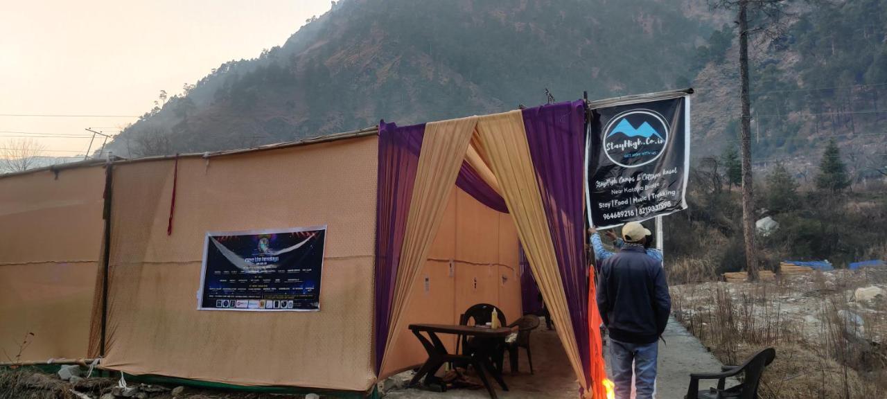 Stayhigh Camps & Cottages Kasol Eksteriør billede